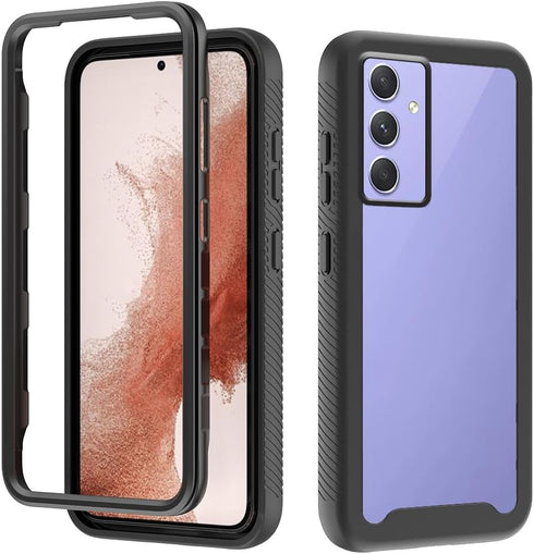 Compatible with Samsung A54 5g Case 360 Degree Full Protection Clear,Samsung Galaxy A54 Phone Case Silicone Support Wireless Charging Shockproof L...
