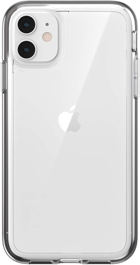Speck iPhone 11 Clear Case - Drop Protection & Scratch Resistant, Anti-Yellowing & Anti-Fade with Dual Layer Protetective, Slim, Transparent Desig...