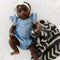 SARANONI Super Soft Blankets for Babies Ultra Soft Double Layer Luxury (Mudcloth, Security 20" x 15")...