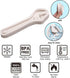 Hand Tools Chocolate Silicone Molds, 3 Packs Large Hammer Wrenches Pliers Construction Tools Baking Molds, 3D Fondant Mold for Cake Decoration Can...
