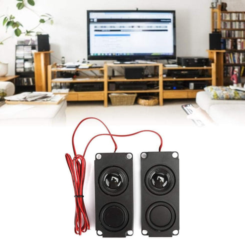 Loudspeaker,8? 5W Portable Heavy Bass Audio Cavity 40mm Magnetic Dual Speaker for TV Monitor,High Sensitivity,Great Performance...