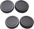 Rear Lens Cap & Body Cap Set Compatible for Panasonic GX9 GX85 Camera, for Olympus EM10II EM5II kit Micro 4/3 DSLR Camera + Micro 4/3 Mount Lens F...