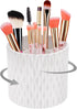 Makeup Brush Holder 360° Rotating Organizer 5 Slot Cosmetic Storage Makeup Brushes Cup Pen Holder for Vanity, Desk,Bathroom Countertops,Nordic Sty...