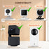 2Pack Corner Wall Mount Bracket for Wyze Cam Pan V3/V2, Wyze Cam V4/V3/V2, Max Cover Both Sides of The House 300 Degrees Reduce Blind Spots, Indoo...