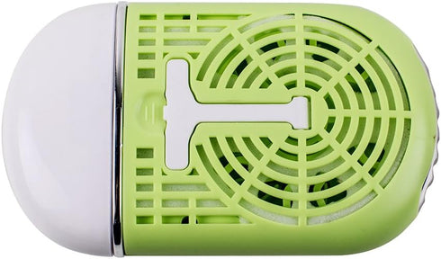 ThreeH Portable Mini Fan Handheld USB Rechargeable Air Conditioner Built-in Li-ion Battery Desk Cooling Fan Bladeless Eyelash Fan,Green...