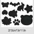 Repair Patches, 9 Pieces self-Adhesive Leather Wear-Resistant Stickers...