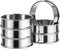 3.15inch English Muffin Rings, 6pcs Double Rolled Stainless Steel Rings Molds for Cooking English Muffin...