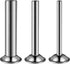 3 Pieces Sausage Stuffer Tubes Stainless Steel Grinder Stuffer Tubes for Size 5 Meat Food Grinder, 3 Sizes...