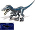 2 Pack Dinosaur Building Blocks Toys, 11 Inch Jurassic Animal Take Apart Dino Kids, Dinosaur Sticker Included (Baryonyx & Pterodactyl)...