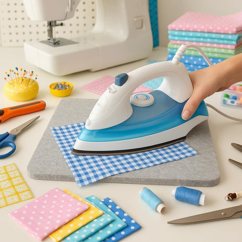 Wool Ironing Mat for Table Top – Portable Pressing Pad, Ironing Board Alternative for Quilting, Sewing & Travel Iron Anywhere (11.5" x 14.5")...