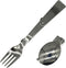 Maydahui 2PCS Folding Spoon and Fork SUS 18/10?304?Stainless Steel Spork Portable Camping Cutlery Multi-Functional Foldable Fruit Forks for Outdoo...