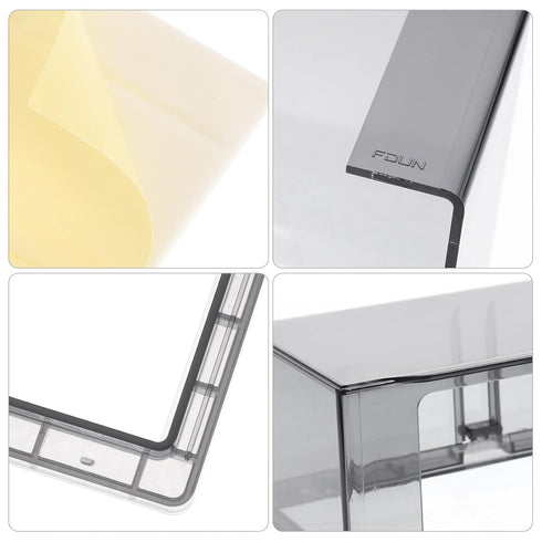 Outdoor Receptacle Protector Weatherproof Outlet Cover Flip Socket Cover Box Wall Plug Socket Box Outlet Outdoor Receptacle Protector, Black...