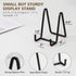 Plate Holder Easel Display Stand - 4.5 inch Metal Plate Stands for Display - Tabletop Picture Stand - Black Iron Easels for Display Pictures | Pho...