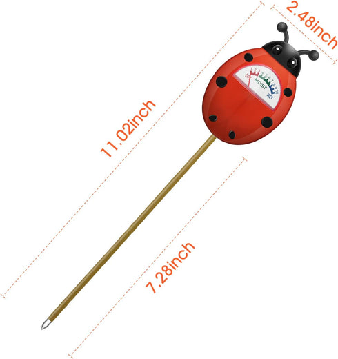 Soil Moisture Meter, Plants Moisture Meter, Gardening Tool Kits for Plant Care, Plant Water Monitor for Garden, Farm, Lawn Indoor & Outdoor Use, N...