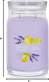 Yankee Candle Lemon Lavender Scented, Signature 20oz Large Jar 2-Wick Candle, Over 60 Hours of Burn Time...