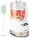 La Reveuse Electric Mini Food Processor Small Chopper 200 Watts 2-Cup Prep Bowl for Mincing Chopping Grinding Blending Pureeing (White)...