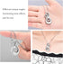 Infinity Love Urn Pendant Stainless Steel Snake Chain Cremation Jewelry for Ashes for Woman Free Filling Tools Include...