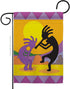 Breeze Decor Kokopelli Garden Flag Regional Southwest Desert Cactus Country Succulent Particular Area House Decoration Banner Small Yard Gift Doub...