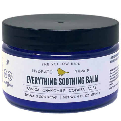 Yellow Bird Natural Soothing Foot & Body Balm - Everything Skin Moisturizer, Organic Itch Relief Cream, Baby Diaper balm, Soothing Gentle Moisturi...