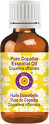 Deve Herbes Pure Copaiba Essential Oil (Copaifera officinalis) 100% Therapeutic Grade Steam Distilled 15ml (0.50 oz)...