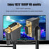 xiwai 90 Degree VGA RGB Cable Right Angled Male to Straight Male Extension Cord 3COAX+6C for Computer Monitor Projector 1m/3.3ft...