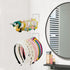 Bigfety Acrylic Headband Holder Wall, 6 Pack Clear Hanging Headband Organizer Storage for Girls Women...
