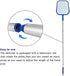 Swimming Pool Leaf Skimmer Net, 60" Multi-Segment Pole (5 Stainless Steel Connectors), Lightweight, Easy-To-Use, Fine Mesh Netting Bag - Great Rak...