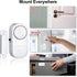 HIIXHC Door Window Alarm, 95DB Door Alarms for Kids Safety, Wireless Sensor Door Window Burglar Alarm-Window Pool Alarms for Home (6 Pack)...