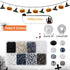 PH PandaHall 1840 Pcs 6/0 4mm 8 Colors Glass Seed Beads Lined Pony Bead Waist Beads Tiny Spacer Czech Beads for Earring Bracelet Necklace Key Chai...