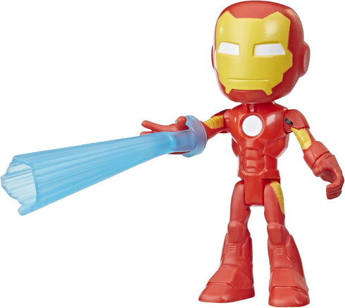 Marvel Spidey and His Amazing Friends Iron Man Action Figure Toy, Preschool Super Hero 4-Inch Scale Figure with Accessory, Kids Ages 3 and Up...