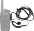 Retevis Volume Adjustable Walkie Talkie Earpiece with Mic, Coil Tube, for RT22 RT68 RT21 H-777 H-777H RT86S, Compatible with Pxton Baofeng BF-T26 ...