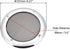 uxcell Speaker Grill Cover 107mm Diameter Mesh Decorative Circle Subwoofer Guard Protector, Diagonal Screw Hole Spacing 89mm Silver...