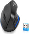 ECHTPower Ergonomic Wireless Mouse, Vertical Mouse with Adjustable DPI 2400/1600/1000, Rechargeable Mice with LED Light, Ergo Mouse for Laptop/PC/...