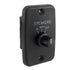 RecPro RV Speaker Switch 3-Position Control Panel | Labeled Twist Knob | Play Audio from Inside, Outside, or Both | Interior/Exterior Music and So...