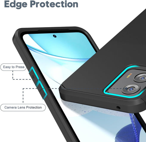 oakxco Slim Protective Case for Motorola Moto G 5G 2023, Military-Grade Soft Silicone Rubber & Hard Plastic, Heavy Duty Shockproof Bumper Dual Lay...