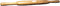 Wooden rolling pin Handmade Mango Wood Rolling Pin Dough Roller Belan Made In India Roti Chapati Paratha Rolling Chapati maker 14 Inch Long...
