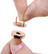 Mini Skater 14mm Small Rose Gold Magnetic Button Clasps Snaps Closures Fastener for Sewing Projects DIY Small Craft Clothing Totes Handbag Leather...