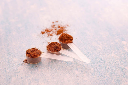 20 Measuring Spoons Set with Short Handle - 1 Teaspoon (5 ML) Clear Plastic Scoops for Creatine, Coffee, Grains, Spices, Powders, and Other Dry Go...
