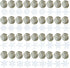 GOER 36 Pcs Snowflake Hanging Swirls for New Year Christmas Winter Party Decorations...
