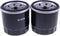 2X Engine Oil Filter M806418 Compatible with JD 330 322 655 755 756 F 735 912 915 925 932 935 X 495 595 2320 4020 1550 2026R Yanmar 3TNV80F Engine...