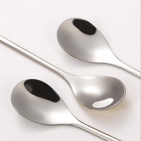 Stainless Steel Coffee Dessert Spoon, Cute Demitasse Spoon for Stirring, Creative Flower Sugar Spoon, 4 Pieces...