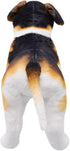 Lifelike Beagle Dog Stuffed Animal Simulated Plush Puppy Toy Doll Super Realistic Brown Dogs Act Like Real Excellent Gifts for Kids Birthday Party...