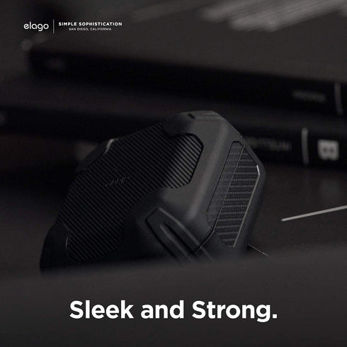 elago Armor Case for Samsung Galaxy Buds (FE, 2, 2 Pro, Pro, Live) (Black)...