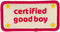 Certified Good Boy Girl Dog Harness Patches | Hoop & Loop Funny Cute Dogs Patch for Removable Vest Collar Tactical Working Moral Training Tracking...