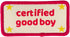 Certified Good Boy Girl Dog Harness Patches | Hoop & Loop Funny Cute Dogs Patch for Removable Vest Collar Tactical Working Moral Training Tracking...