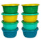 The First Years GreenGrown Reusable Bowls with Lids - Toddler Snack Bowl - Multicolored - 8 Pack...
