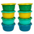 The First Years GreenGrown Reusable Bowls with Lids - Toddler Snack Bowl - Multicolored - 8 Pack...