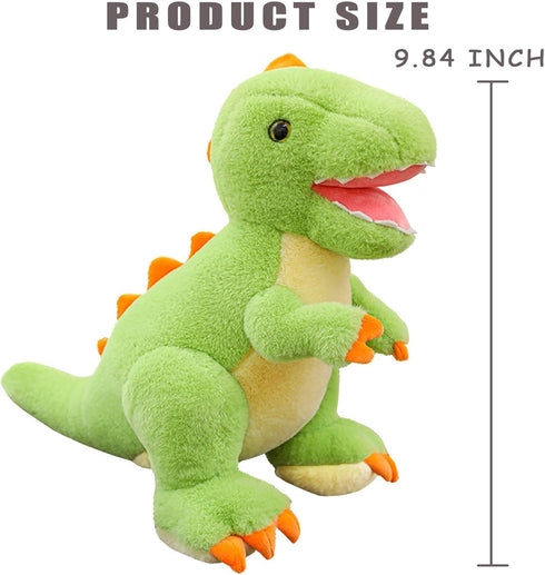 Cute Dinosaur Stuffed Animals Plush Toys,9.84 Inch Tyrannosaurus Plushies,Great Birthday Gifts for 3 4 5 6 7 8 Year Old Boys Girls (Dinosaur)...