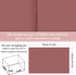 JarThenaAMCS 12 Sheets Dusty Pink Wrapping Paper - Not Roll - 6 Colors Gradient Pink Gift Wrap Paper Folded Flat DIY Craft Art Paper for Wedding B...