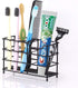 Toothbrush Holder Stainless Steel Tooth Brush Holder for Bathroom, Multi-Functional 7 Slots for Toothpaste Razor Stand Bathroom Organizer Countert...